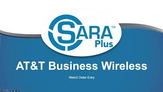 SARA Plus Business Wireless Order Entry (Part 1)