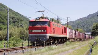 EF510-1 牽引 貨物列車 鳩原にて