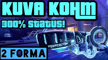 Easy Kuva Kohm Build [2 Forma] | Warframe Kuva Kohm Guide