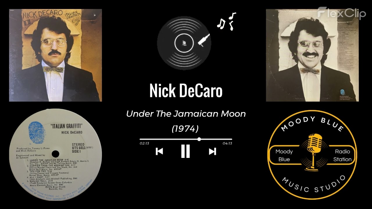 1974 - Nick DeCaro - Under The Jamaican Moon