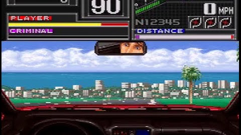 Super Chase H.Q Super Nintendo SNES demo gameplay