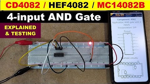 {1042} CD4082 Dual 4-input AND Gate