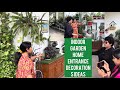 दिल्ली से नीलम mam Aayi garden garden tour 🏡 ||indoor plant care tips ,home entryway decor