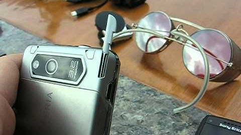 BengalBoy Reviews the  Sony Ericsson xPeria X1 Windows Mobile 6.1 Convergence Device. Outside Video 