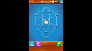 One Line Single Stroke Drawing MERCURY Pack Level 4 - BUG No Solution screenshot 5