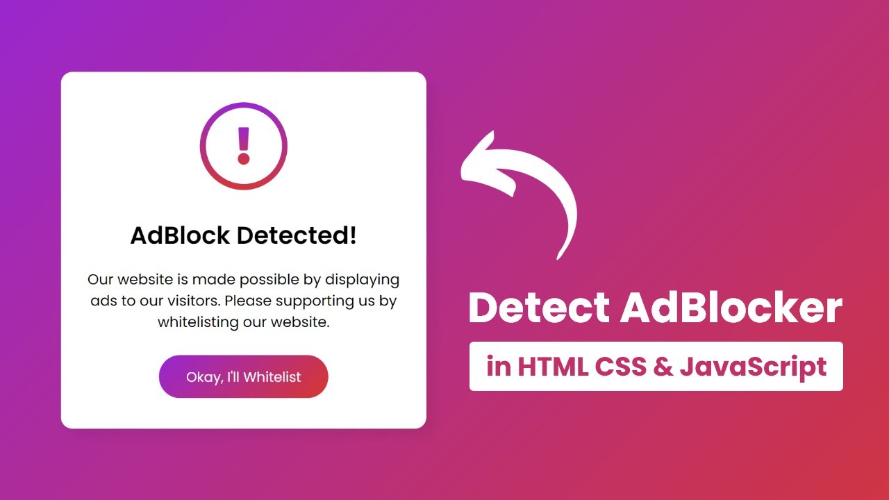 Чек адблок. ADBLOCK detected !!!. Обнаружение ADBLOCK JAVASCRIPT. ADBLOCK interface. Falixnodes.