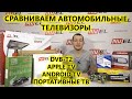 Автомобильные телевизоры с DVB T2 и Smart TV. Обзор и варианты создания телевизора в автомобиле