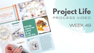 Project Life Process Video // Week 49, 2022 // Citrus Twist screenshot 5