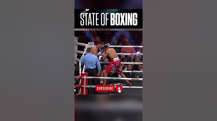 Benavidez vs Morrell 4th Round ends crazy #boxing #benavidezmorrell
