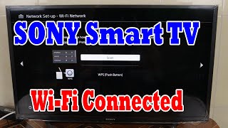 How to Connect Sony Bravia Smart TV to Wi-Fi