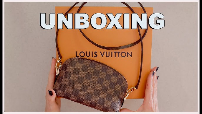 HOW TO MAKE transform my LV Cosmetic Pouch PM ($6xx) & NICE NANO ($9xx) to  a cross body bag ! HACK 