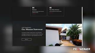 Custom Website Design for Business Services Industry