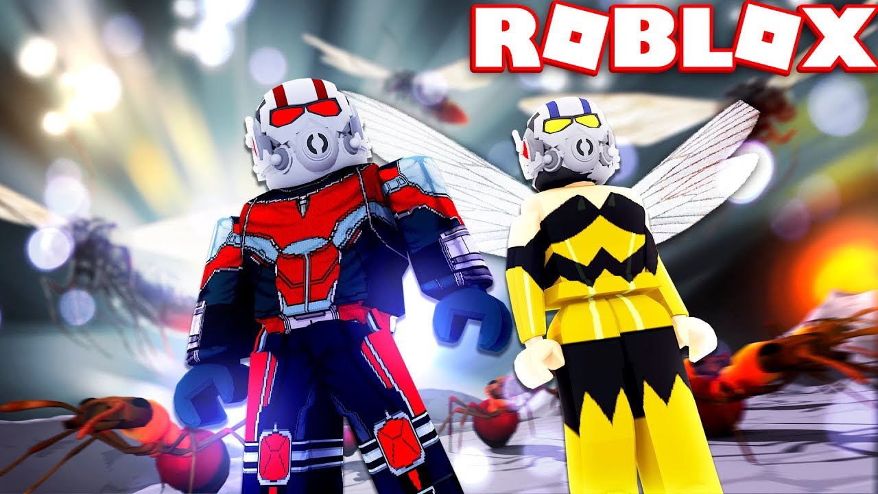 Antman And Wasp In Roblox Youtube - antman and wasp in roblox