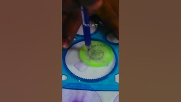 Spirograph Design Scale #art #spirograph #drawing #shortvideo #shorts #short