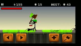 Stickman vs spider game play 1 screenshot 4