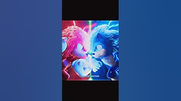 Sonic vs Knuckles 🥶 | Skull edit💀🔥 #film #edit #sonic #shortsfeed #tranding #shorts