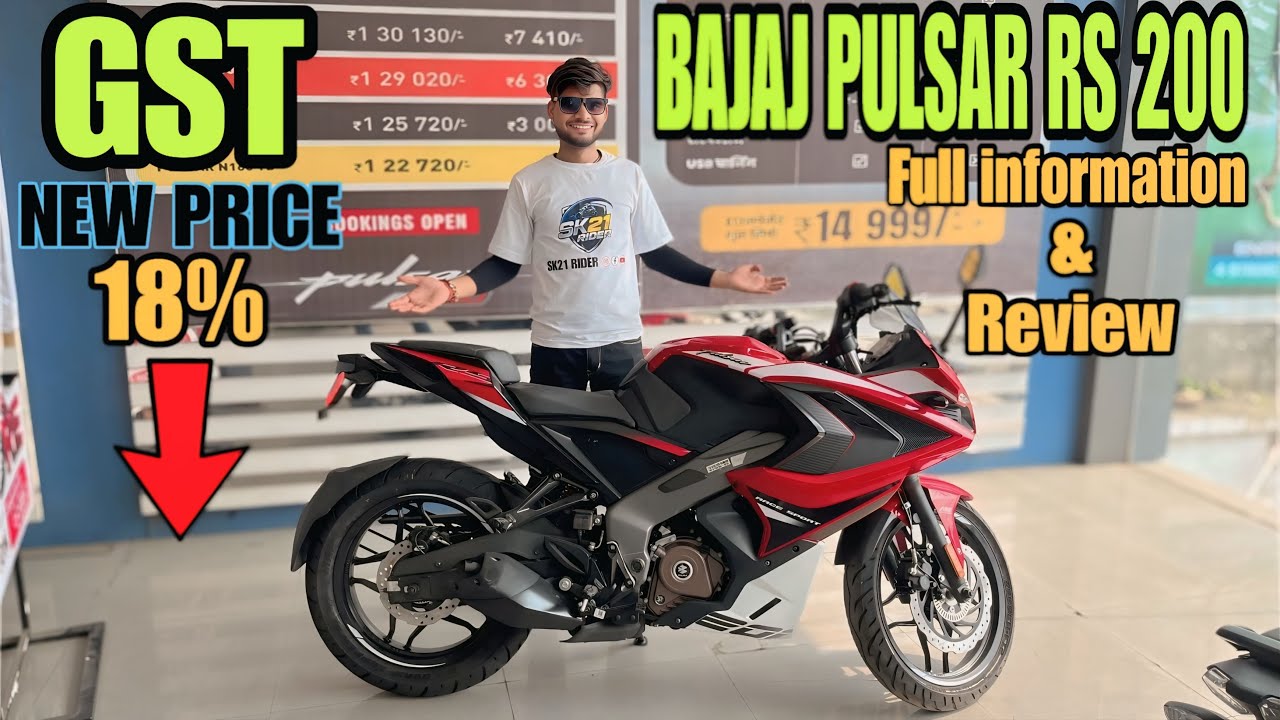 2025 New Bajaj Pulsar Rs200 Full information & review | New GST, Mileage,New Update,Feature 
