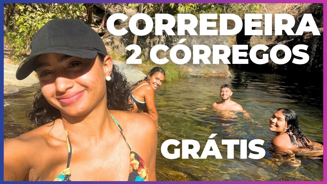 Cachoeira 2 Córregos na Chapada dos Veadeiros - Alto Paraíso