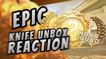 CS:GO | Epic Knife Unboxing Reaction