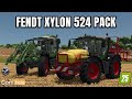 LS25 Fendt Xylon 524 Pack – Systemtraktor mit Frontlader &amp; Spezialtechni