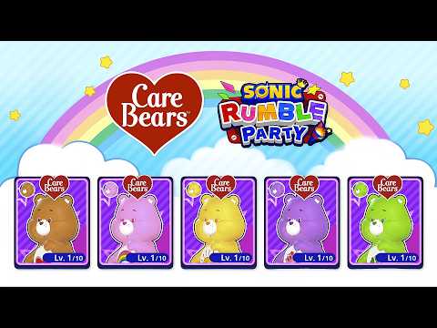 Sonic Rumble Party - All Care Bear Skins