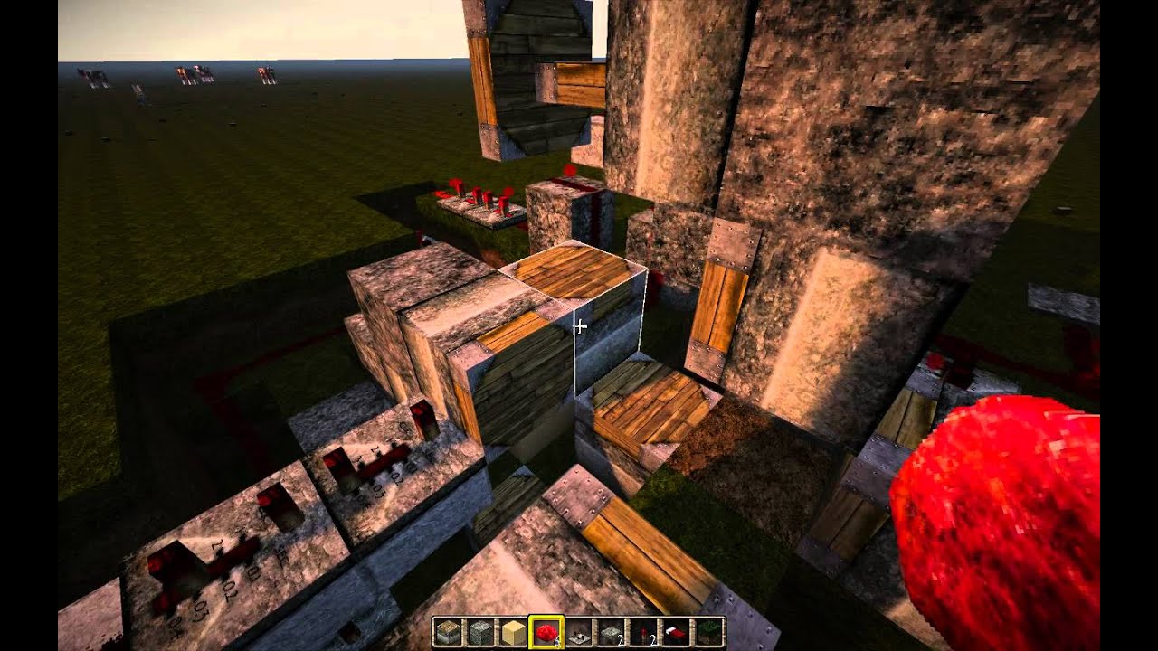 Minecraft - Redstone Test - Useless Machine - YouTube