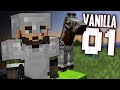 MINECRAFT VANILLA: СЕРИЯ 1 - ПЕРВЫЕ ШАГИ! Выживание без модов