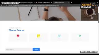 Aptech Digital Schedule