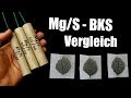 Mgs bks vergleich verschiedene mischungen mit magnesium  schwefel