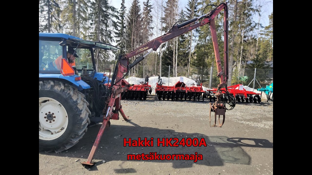 Hakki HK2400A metsäkuormaaja