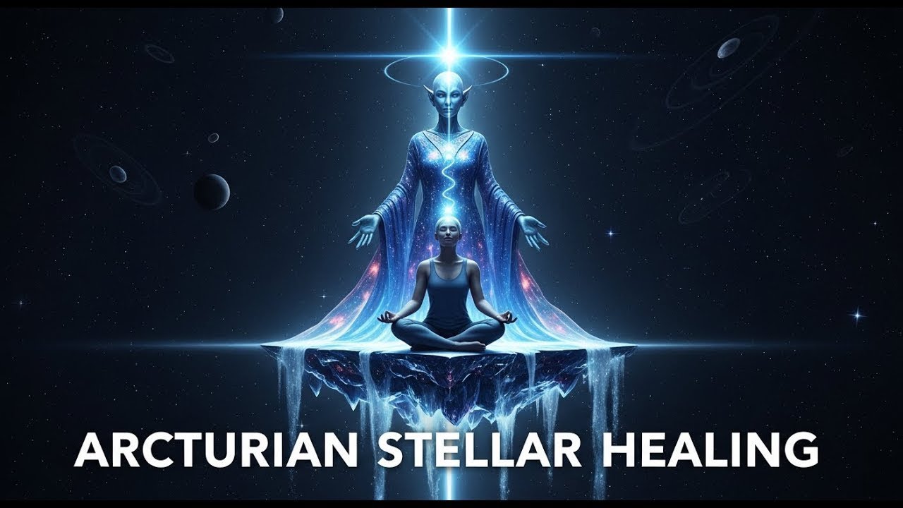 Arcturian Healing Frequency 🌌 DNA Activation with Light Codes 🔮 Soul ...