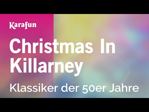 Karaoke Christmas In Killarney - 1950s Standards *