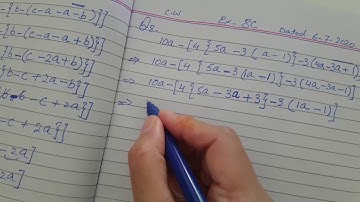 Exercise 8c | Question 8 | Chapter#8 | Introduction to Algebra | Class 6