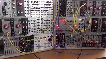 Verbos Complex Oscillator, Intellijel Polaris, ES Distings, Audio Damage Sequencer 1