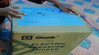 Unboxing and Review Geek RoboCook Zeta 11 in 1 Electric pressure cooker