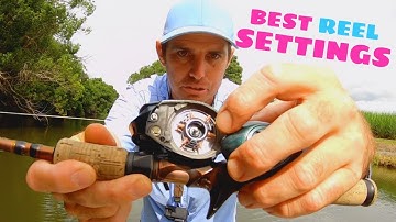 SKIP CASTING REEL SETTINGS & TIPS | tuning your Baitcaster