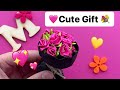 Cute Gift 💖| Easy flower diy