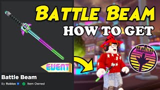 It's BACK! How to Get Battle Beam (Roblox RB Battles Season 3)