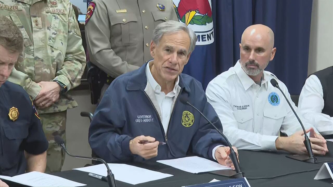 WATCH IT LIVE: Gov. Abbott Winter Weather Briefing - YouTube