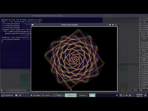 Python Tutorial | How To Create Spiral Using Python