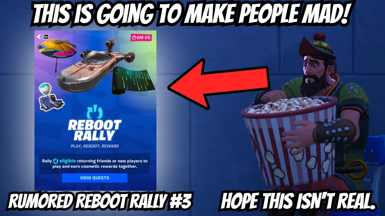 This New Reboot Rally Might be a Disaster! (Fortnite Battle Royale)