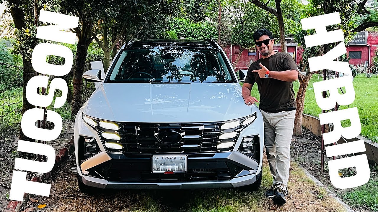 Hyundai Tucson Hybrid Signature AWD 2025 in Pakistan - First Look Review