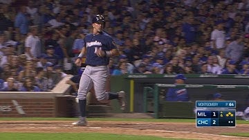 MIL@CHC: Arcia plates a pair with a two-run double