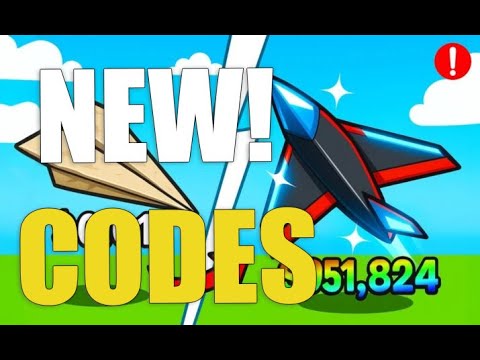 PAPER PLANE SIMULATOR CODES ⭐️[ROBLOX]⭐️ - YouTube