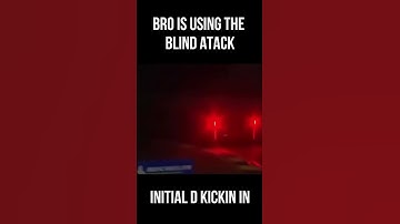 👉 Real Life Blind Attack — Takumi IRL🏔️🚗#initiald #ae86  #projectmiata #carhumor #cartok #automobile