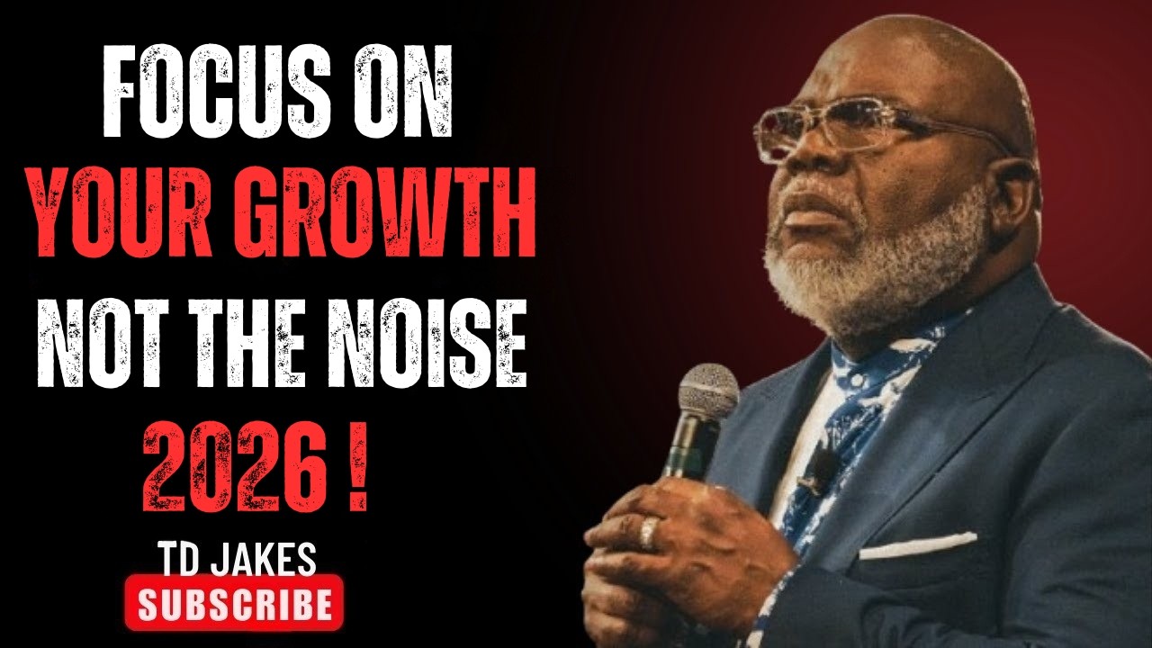 FOCUS ON YOUR GROWTH, NOT THE NOISE | TD Jakes Powerful Motivation 2026