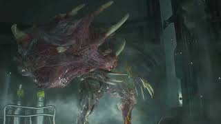 Resident Evil 2 2019 William Birkin G - Stage 3 Boss Fight Leon Gameplay No Damage