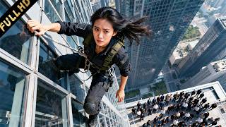 【熱血動作】女孩被保安拦在门外，殊不知她是顶尖特种兵，徒手爬上百米摩天大楼！| 电影 | ENGSUB | ホラー映画 | หนังสยองขวัญ|