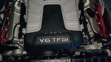 Audi s4 b8 normal engine noise after oil change