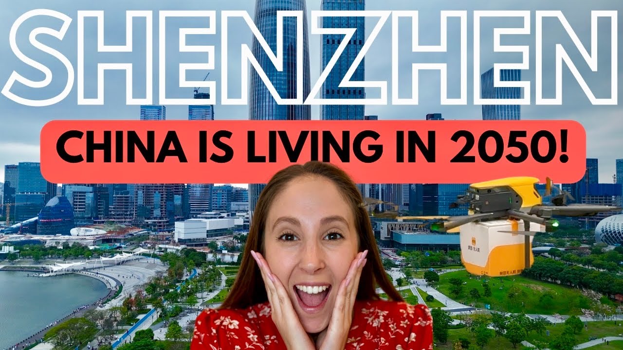 China delivers food by DRONE?! Shenzhen is living in the future! - YouTube